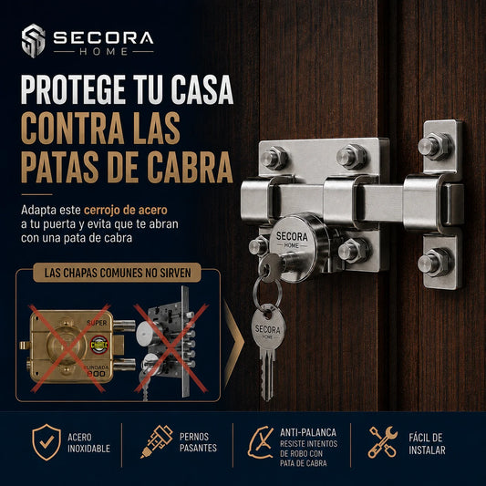 Cerrojo Antipalanca Secora Home